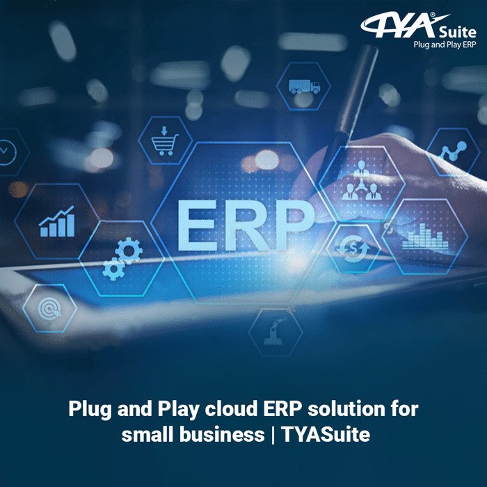 Plug and Play cloud ERP solution for small business | TYASuite