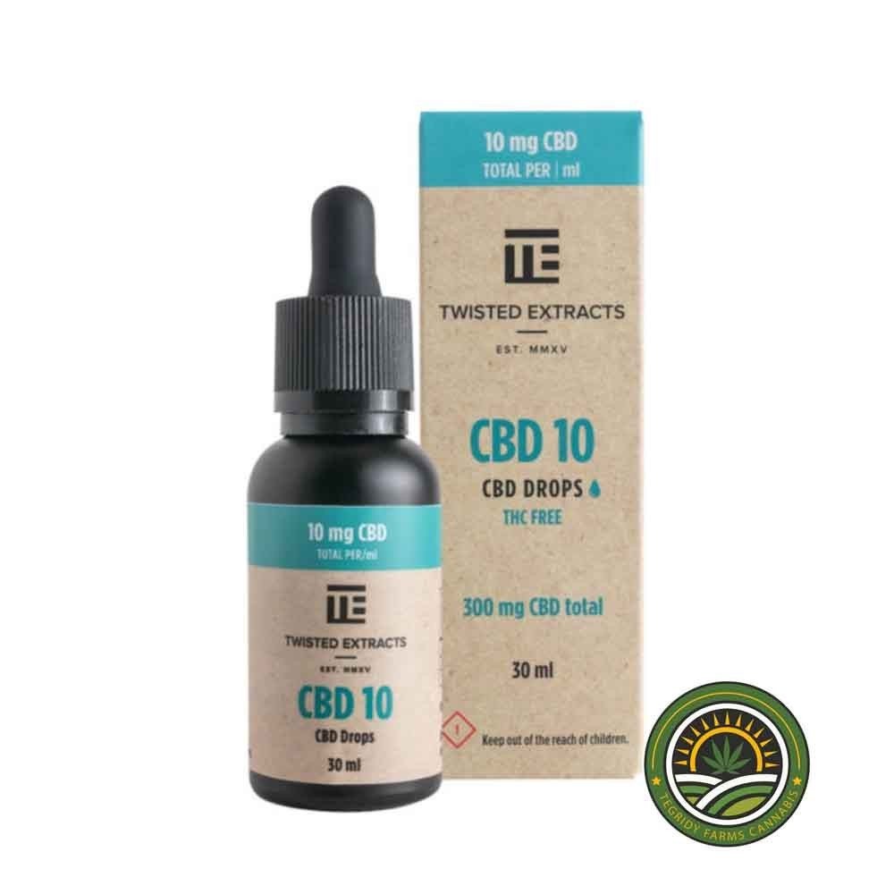 TWISTED EXTRACTS – CANNABIS DROPS CBD 10