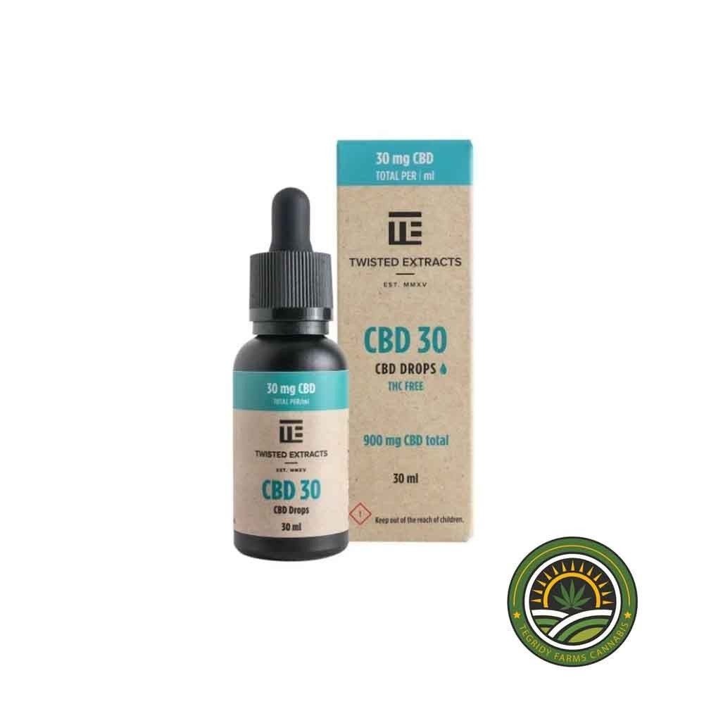 TWISTED EXTRACTS – CANNABIS DROPS CBD 30