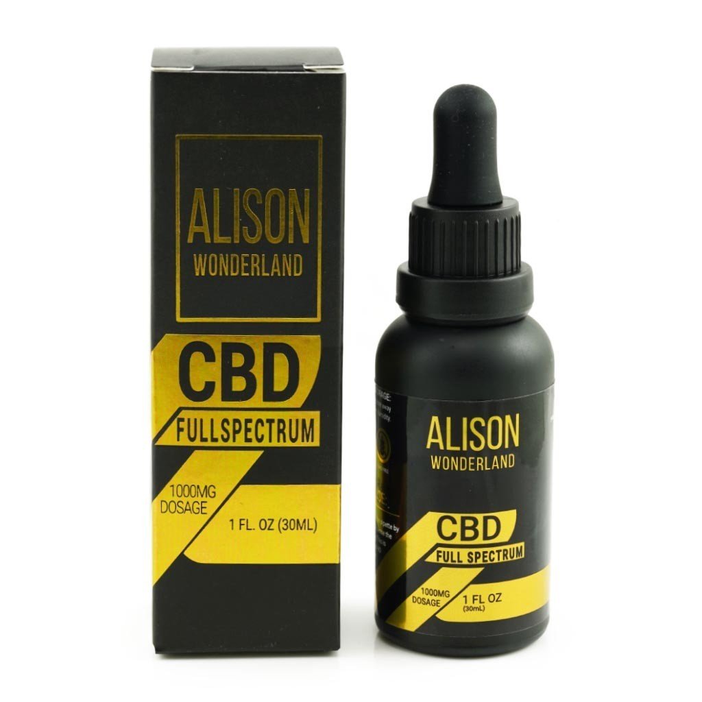 CBD: Alison Wonderland 1000mg Full Spectrum CBD