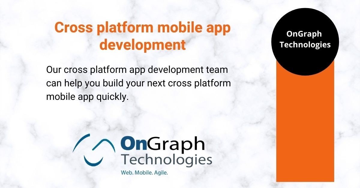Cross platform mobile app development | OnGraph