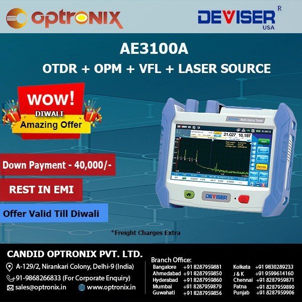 Deviser fiber optic tester Price in India