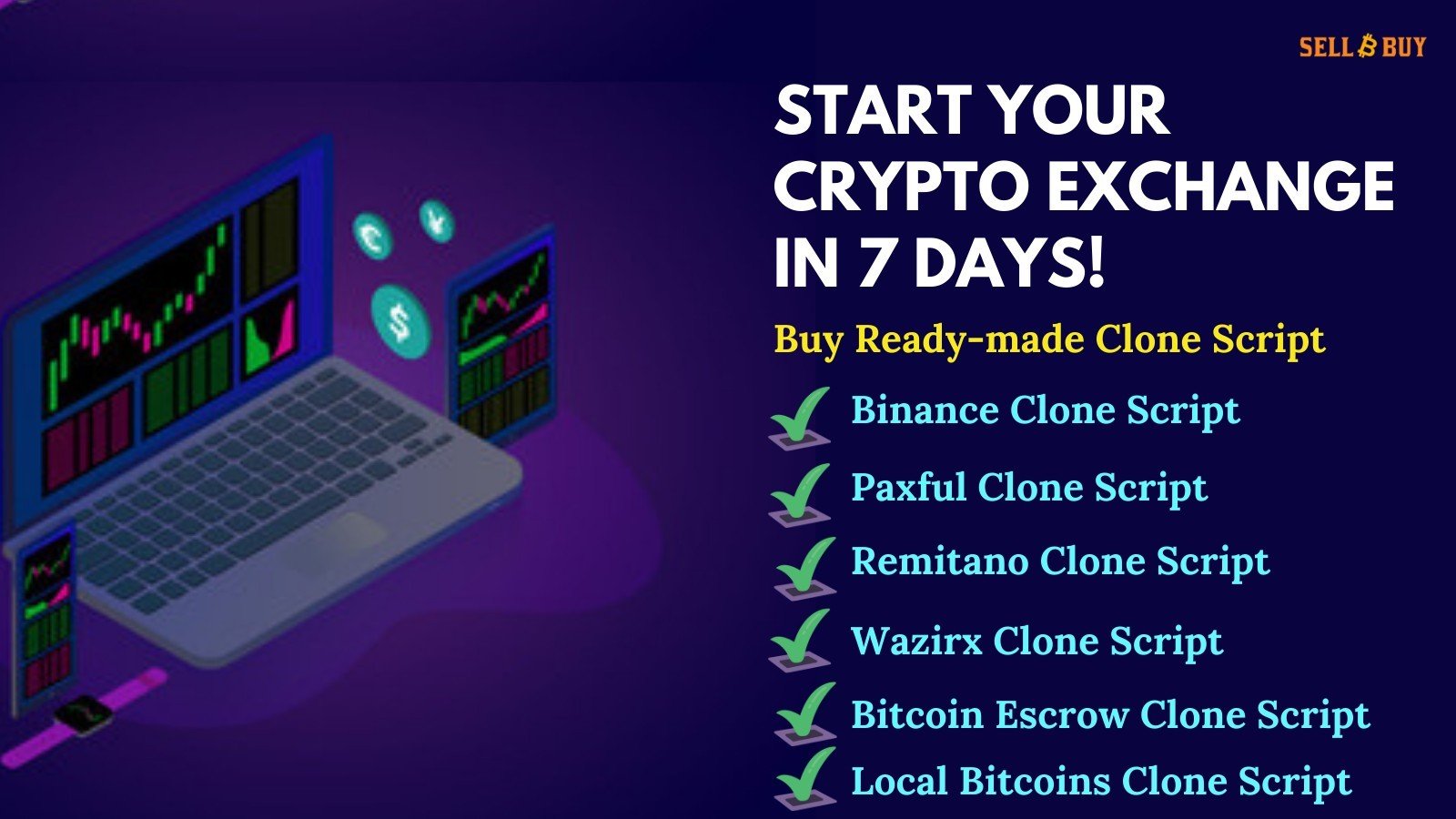 Start Profit Making Passive Revenue Crypto Exchange Platform
