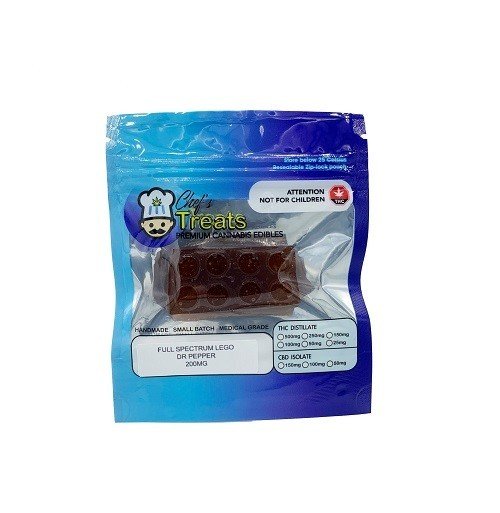 Chef’s Treats – Full Spectrum Lego Dr. Pepper 200mg THC