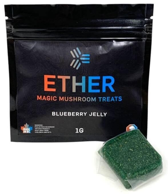 ETHER EDIBLES MAGIC MUSHROOM JELLYY
