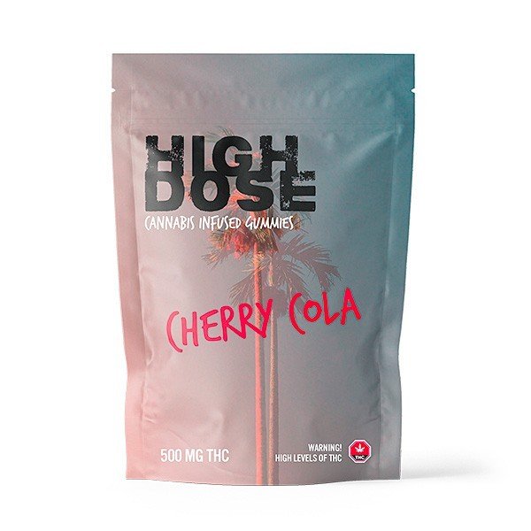 High Dose – Cherry Cola THC Gummies 500mg