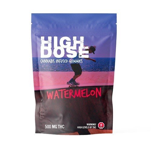 High Dose – Watermelon THC Gummies 500mg
