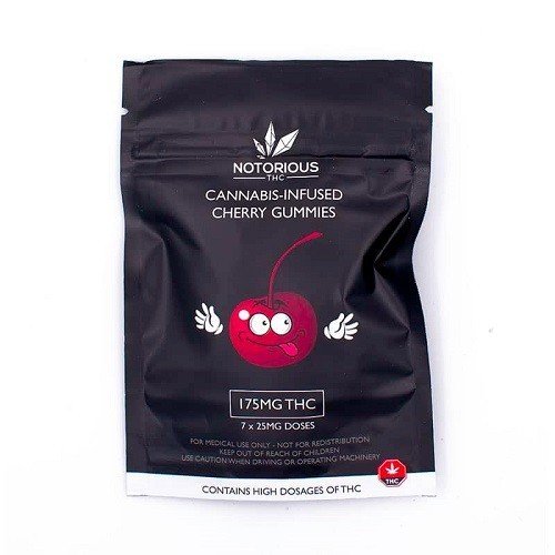Notorious THC – Cherry Gummies (175MG THC)