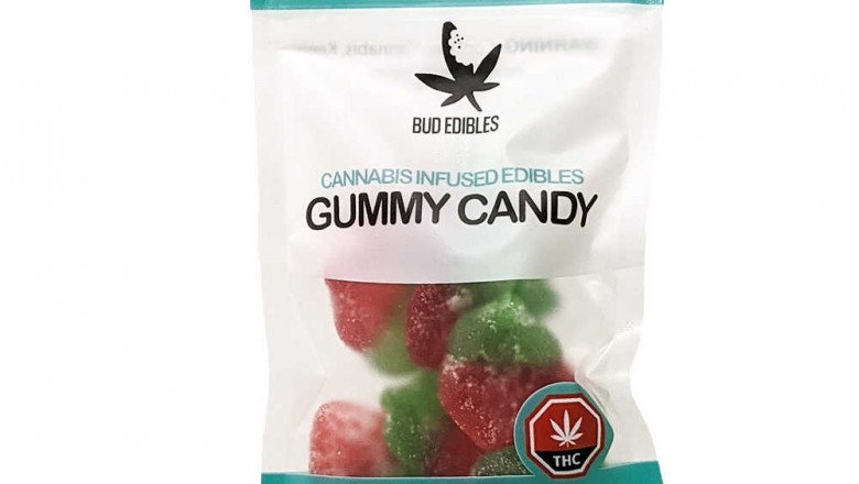 Bud Edibles Strawberry Slice Gummies 300MG