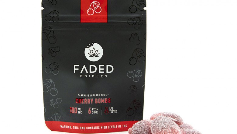 FADED - CHERRY BOMBS - 180MG