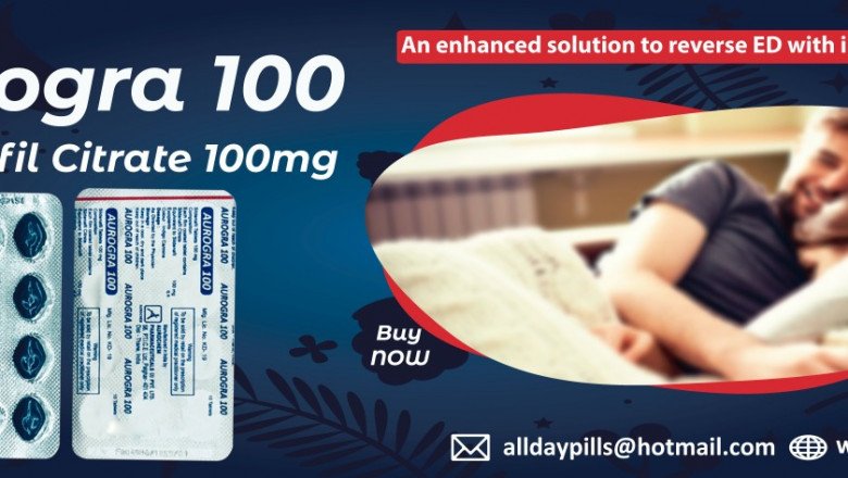 Sildenafil Citrate 100 mg l Aurogra 100mg