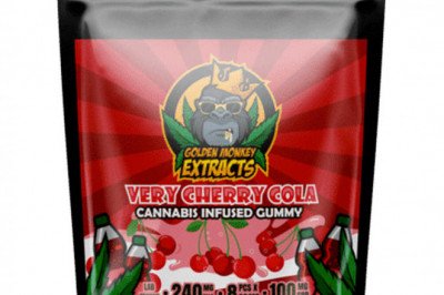 Golden Monkey Extracts – Very Cherry Colas Gummy 240mg THC : 100mg CBD