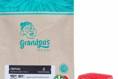 Grandpa’s Double Dose Jelly 400mg THC & 80mg CBD