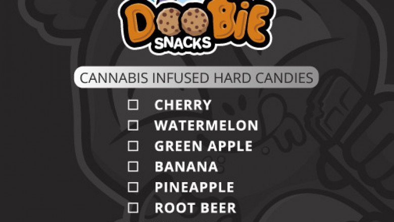 Doobie Snacks Hard Candy 180mg THC
