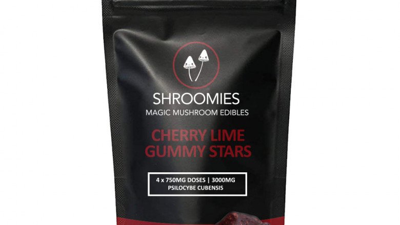SHROOMIES - CHERRY LIME GUMMY STARS 3000MG