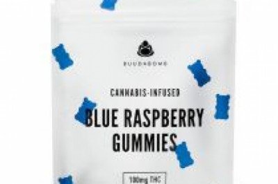 Buudabomb – Blue Raspbery Gummies
