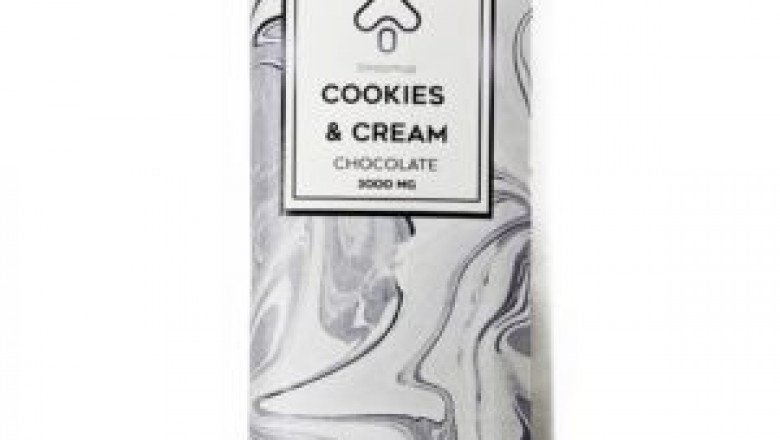 SHROOMUP -COOKIES & CREAM CHOCOLATE BAR - 3000MG