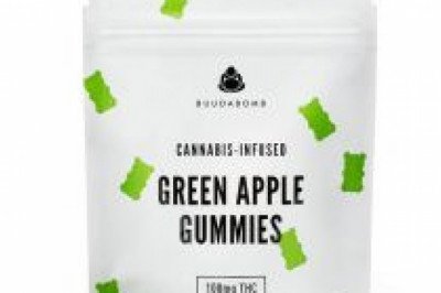 Buudabomb – Green Apple Gummies