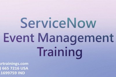 LIVE DEMO ON SERVICENOW EVENT MANAGEMENT TRAINING