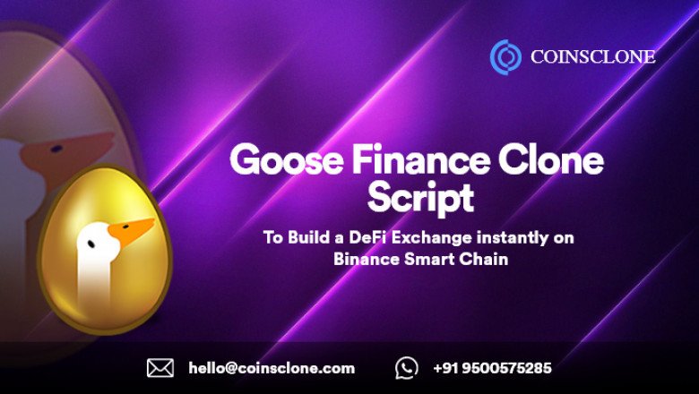 Build a DeFi Exchange on Binance Smart Chain using goose finance clone script