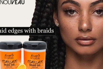 “Stay Laid” Braid Gel for hair laid edges with braids (Novelle nouveau)