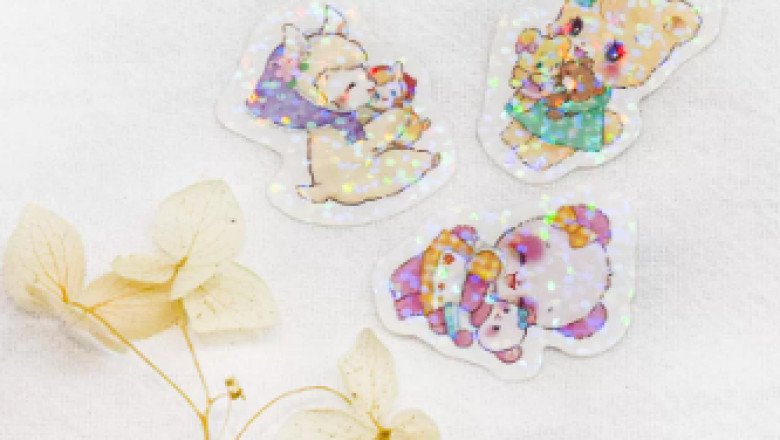Why is an acrylic adhesive sticker so popular among young people?