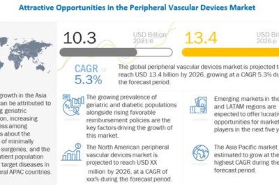 Peripheral Vascular Devices Market worth $13.4 billion | MarketsandMarkets