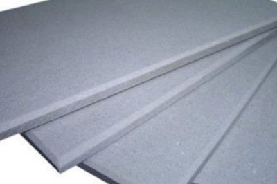 In A Cement Board, Cement And Reinforcing Fibers Are Combined To Form Sheets Of Varying Thickness