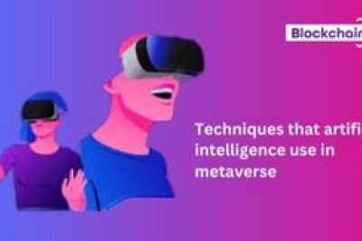 what are the techniques that artificial intelligence use in metaverse?