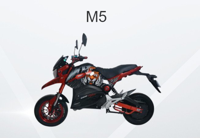 M5 electric motorcycle