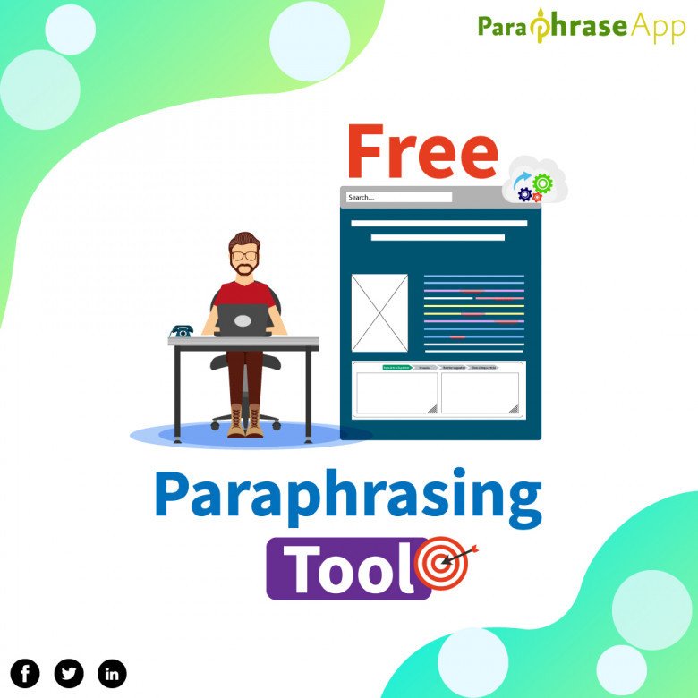 Free Paraphrasing Tool Online