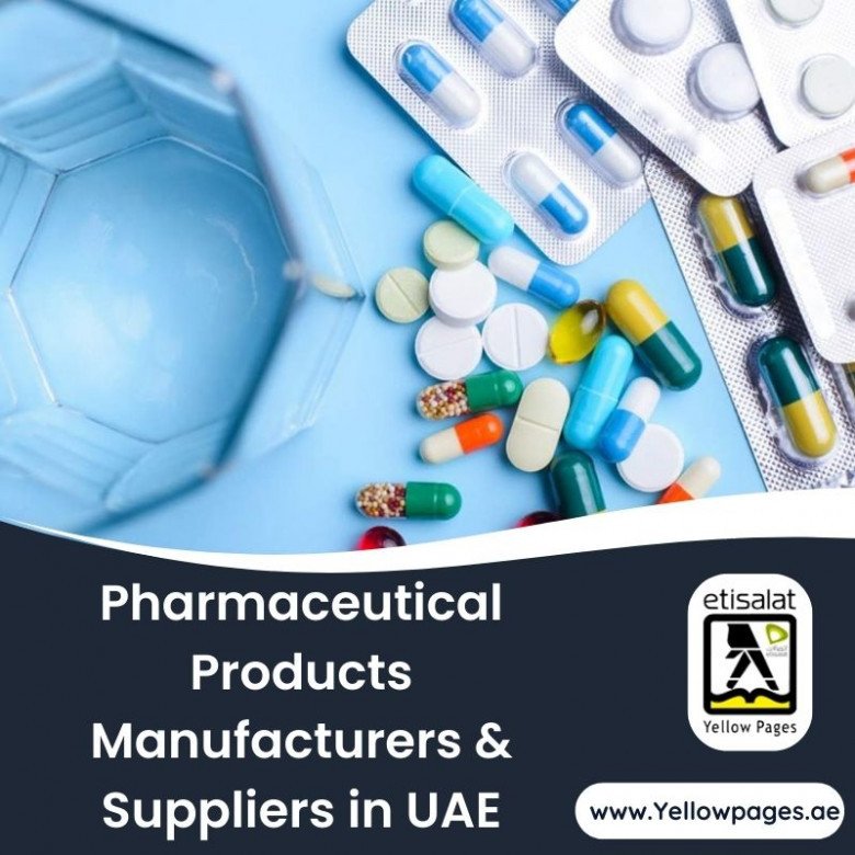 Pharmaceutical Products Manufacturers & Suppliers in UAE