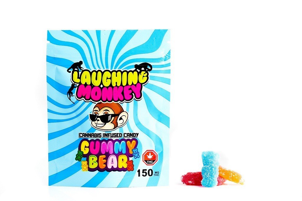 Laughing Monkey – Gummy Bears 150mg THC