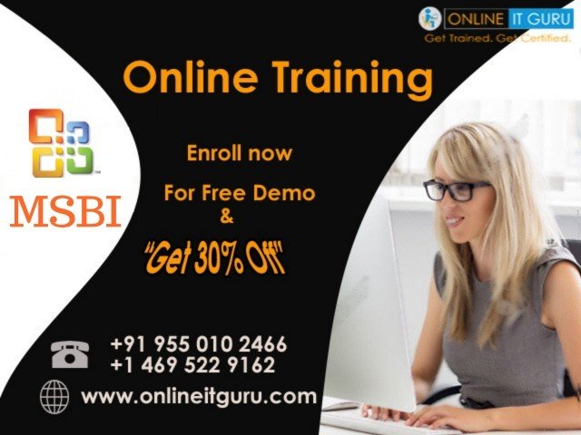 Msbi online training | Msbi online course | OnlineITGuru