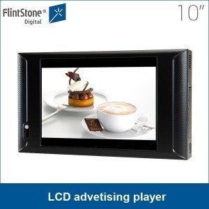 7” small digital signage display, retail store marketing video screen, loop playing lcd display advertising