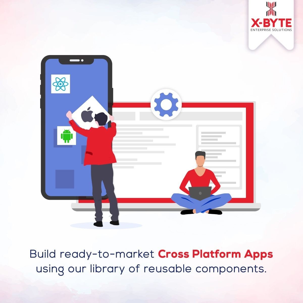 Cross Platform App Development in CANADA/USA/UAE | X-Byte Enterprise Solutions