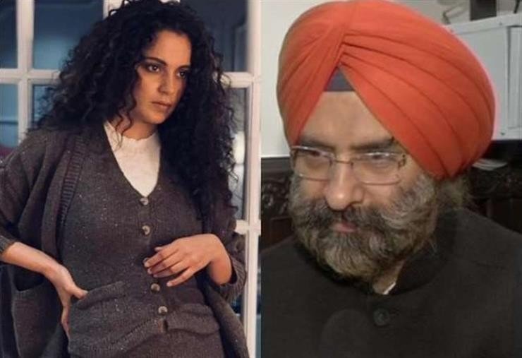 The Delhi Sikh Gurdwara Management Committee (DSGMC) has sent a legal notice to Bollywood actor Kangana Ranaut, seeking an "unconditional apology" for her "derogatory" tweets against farmers.