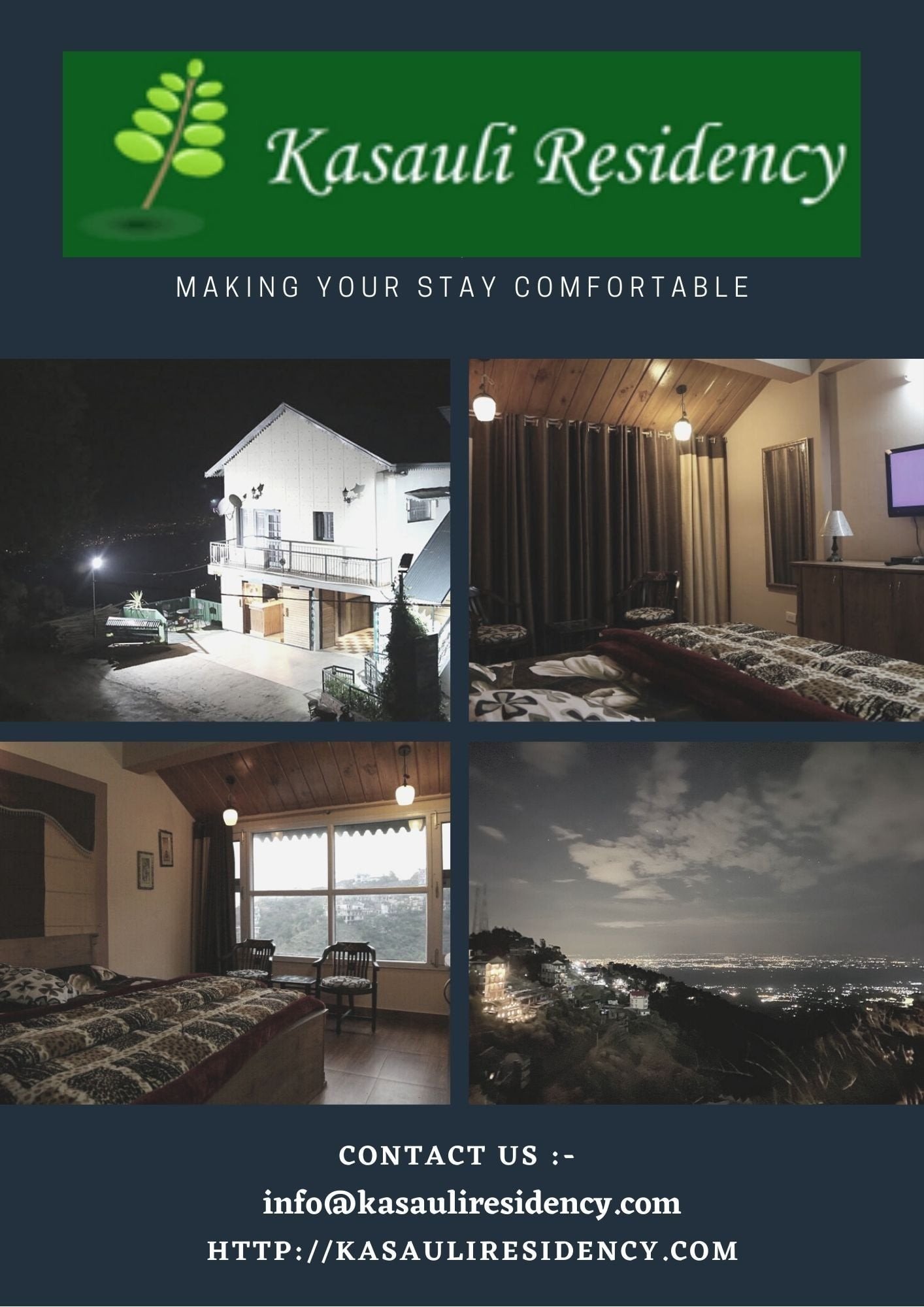 Places to visit in Kasauli | Kasauli Residency