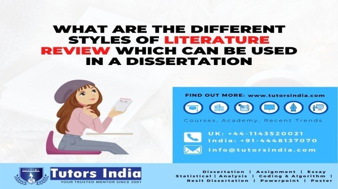 Writing Chapter 2 : Different Types of Literature Reviews which can be used in a Dissertation