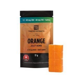 Twisted Extracts 1:1 Orange Jelly Bombs Sativa