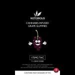 Notorious THC – Grape Gummies (175MG THC) $15.00