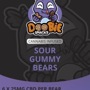 STRAWBERRY CREAM ROPES 150MG THC BY DOOBIE SNACKS $15.00