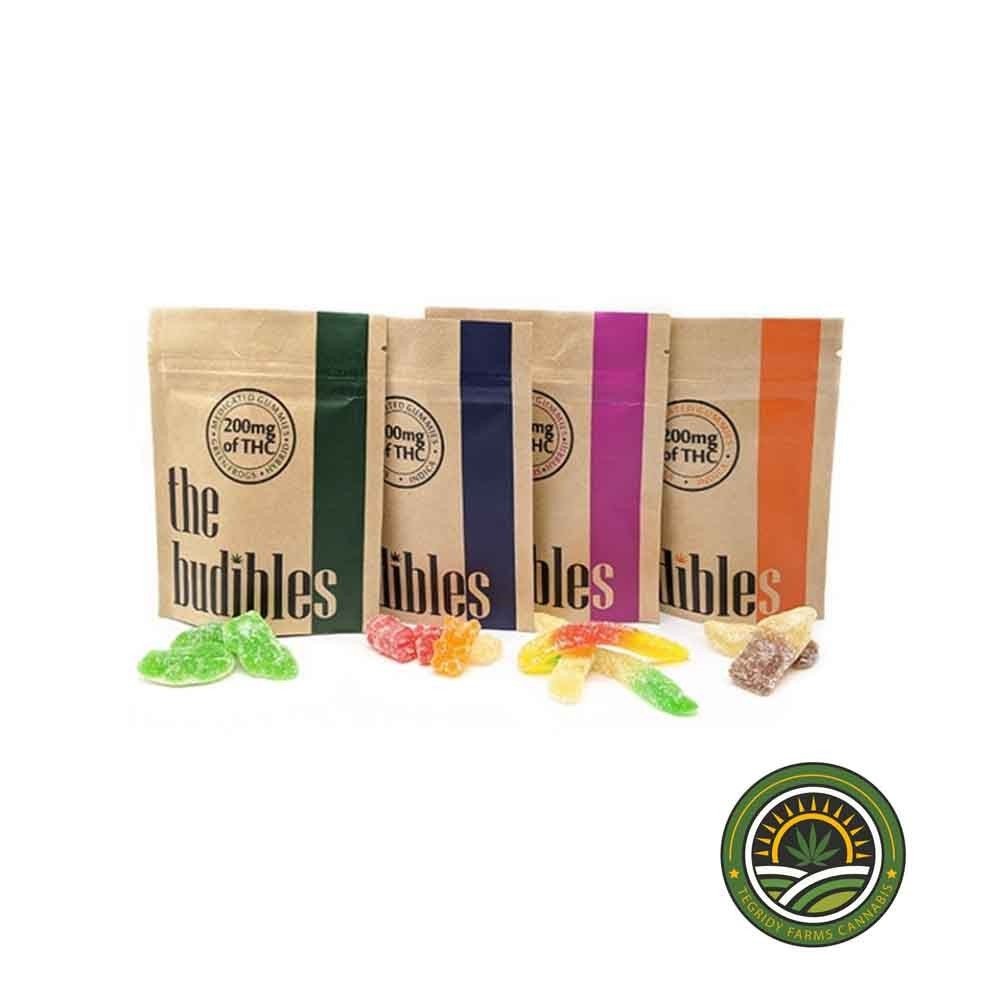 THE BUDIBLES – 200MG THC GUMMIES $20.00