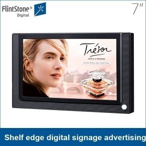 Specialist manufacturer 7" lcd in store display screen,retail store video player,