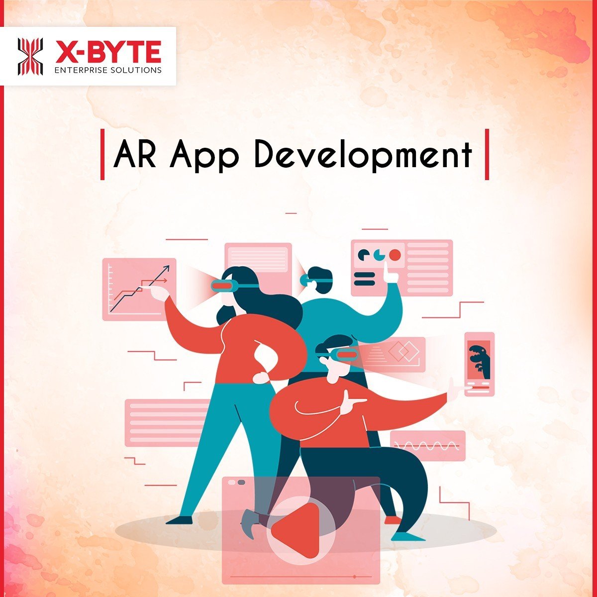 Top AR VR app development company in Houston | X-Byte Enterprise Solutions