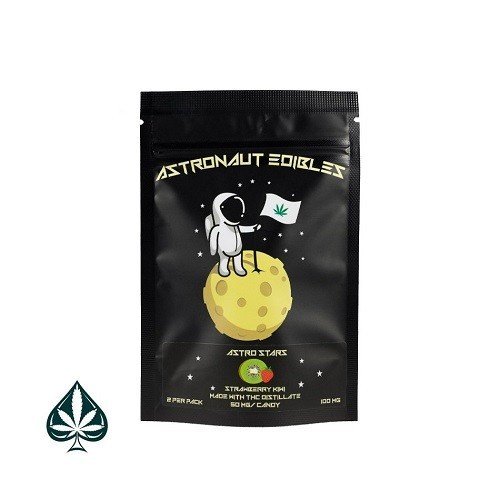 Astros Gummy Stars – Strawberry Kiwi