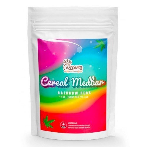 Dreamy Delite Rainbow Pebs Cereal Medbar