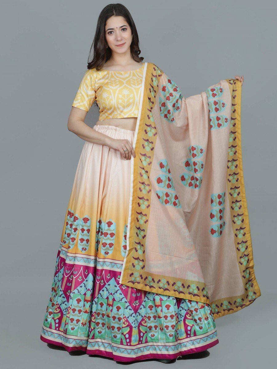 Latest Party Wear Lehenga Choli Online Shopping from Ethnic Plus at Best Prices