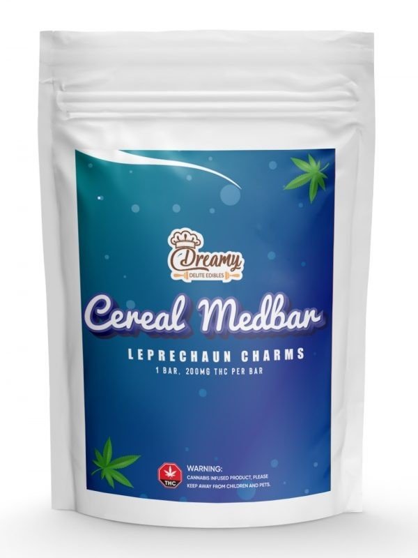 Dreamy Delite Lucky Charms Cereal Medbar 200mg $17.99