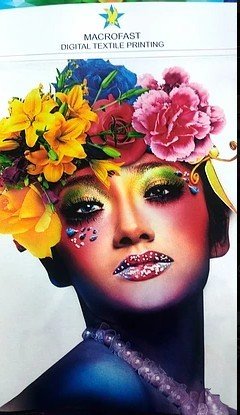 Digital with Holographic Foil - textile printing company
